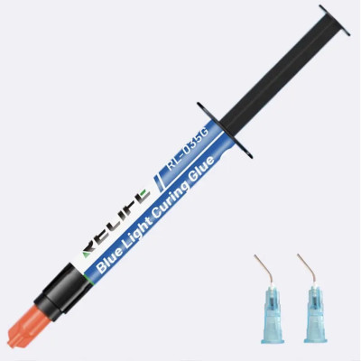 Клей ультрафіолетовий RELIFE RL-035G Blue light glue (для ремонту камер)