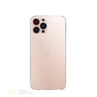 Корпус+шлейф кнопок iPhone 12 Pro Max Gold