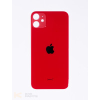 Задняя крышка iPhone 11 (малый вырез) Red