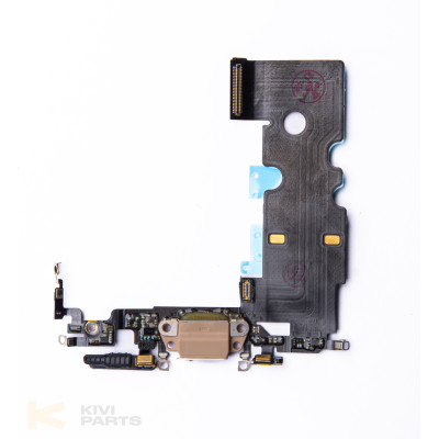 Розʼєм зарядки ( нижній шлейф ) iPhone 8 Gold