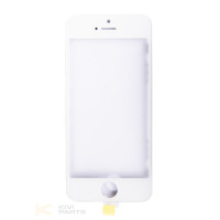 Скло з рамкою  iPhone 5 White