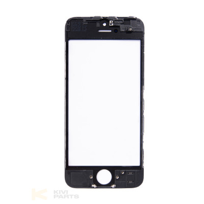 Скло з рамкою iPhone 5c Black Скло з рамкою iPhone 5c Black