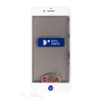 Скло з рамкою і плівкою OCA + полярик iPhone 7 White