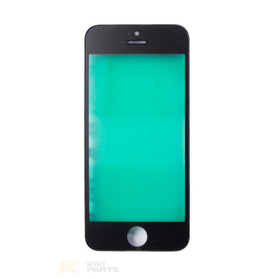 Скло з рамкою  iPhone 5s Black