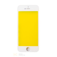 Скло з рамкою  iPhone 5s White