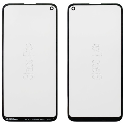 Cкло з плівкою ОCA Huawei P40 lite E (G+OCA) Black