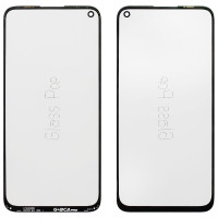 Стекло с пленкой ОCA Huawei P40 lite (G+OCA) Black