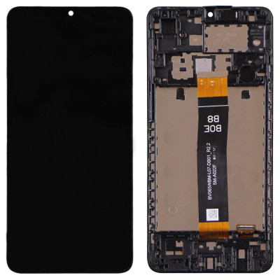Дисплей Samsung A022 Galaxy A02 з рамкою Original Black