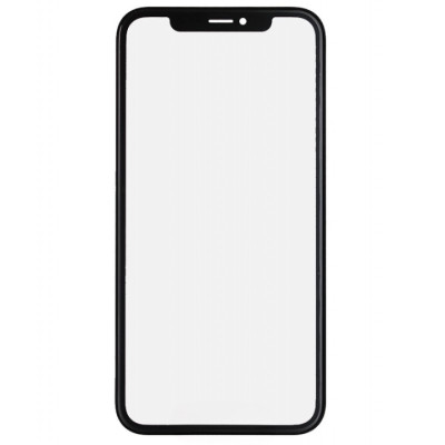 Скло з рамкою  iPhone Xr Black