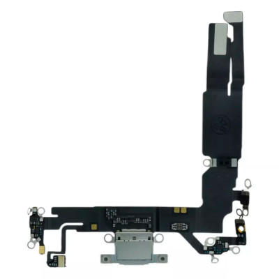 Розʼєм зарядки ( нижній шлейф ) iPhone 16 White