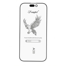 Скло з плівкою  OCA iPhone 15 Feaglet