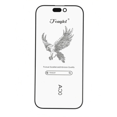 Скло з плівкою  OCA iPhone 15 Feaglet