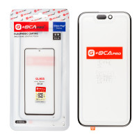 Скло з плівкою OCA + полярик iPhone 15 PRO 1:1