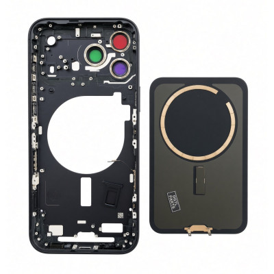 Корпус iPhone 17 Pro Max ( global ) + кнопка Camera Control Deep Blue