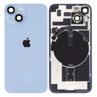 Корпус + шлейф кнопок iPhone 14 ( global ) Blue