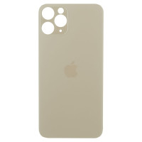 Задняя крышка iPhone 11 Pro (большой вырез) Gold