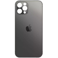 Задня кришка iPhone 12 Pro Max ( великий виріз ) Graphiite