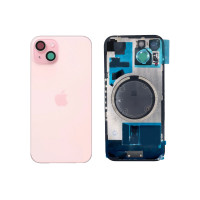 Задня кришка iPhone 15 ( з склом камери ) Pink