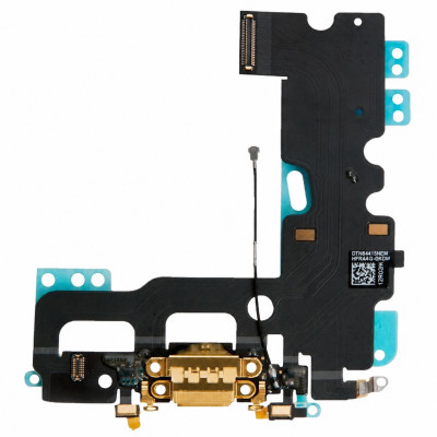 Розʼєм зарядки ( нижній шлейф ) iPhone 7 Gold
