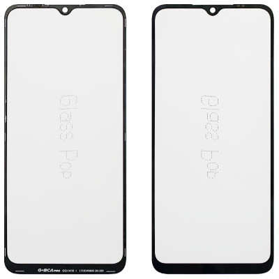 Cкло з плівкою ОCA Xiaomi Redmi 9A (G+OCA) Black