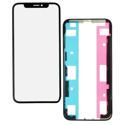 Скло з рамкою і плівкою OCA iPhone XS