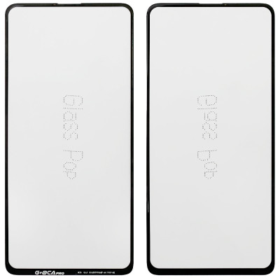 Cкло з плівкою ОCA Xiaomi Mi 9T (G+OCA) Black