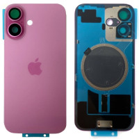 Задняя крышка iPhone 16 ( со стеклом камеры ) Pink