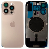 Задняя крышка iPhone 16 Pro Max (со стеклом камеры) Desert Titanium